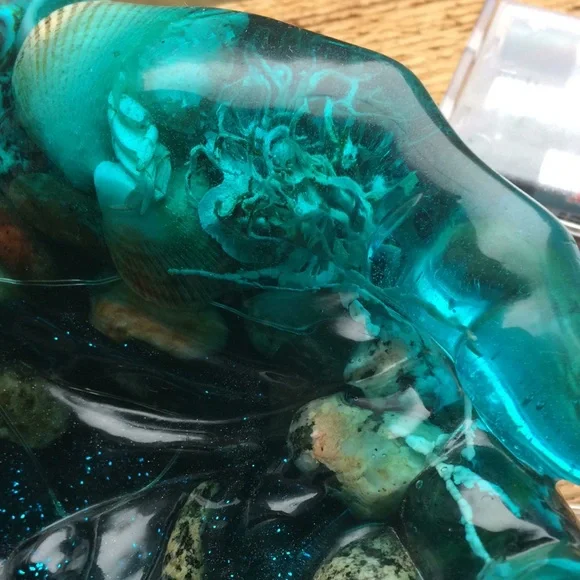 Handmade ocean floor hands light - Picture 6 of 6